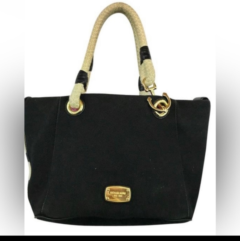 MICHAEL KORS MARINA NAUTICAL GOLD ANCHOR ROPE TOTE